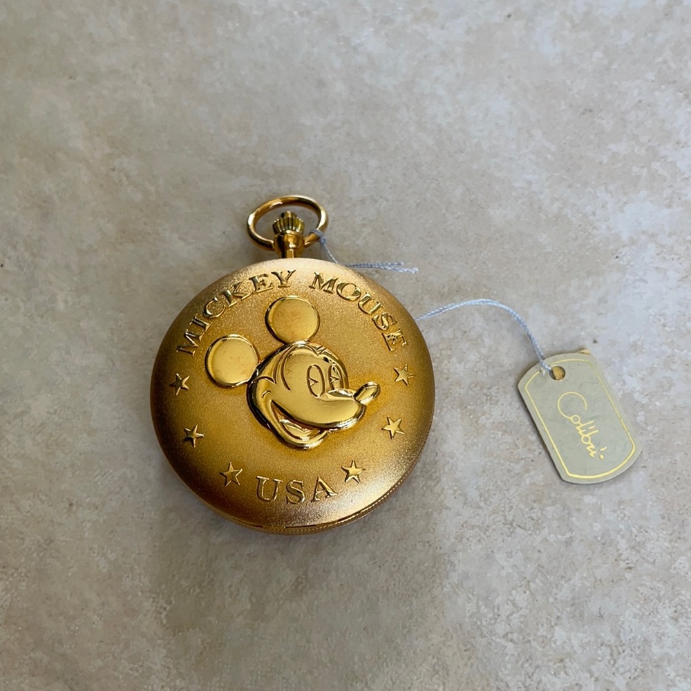 Colibri pocket Watch battery gold tone
